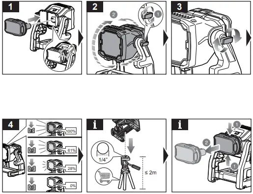 RYOBI RLFD18 LED Rechargeable Battery-Area Light Solo-fig3