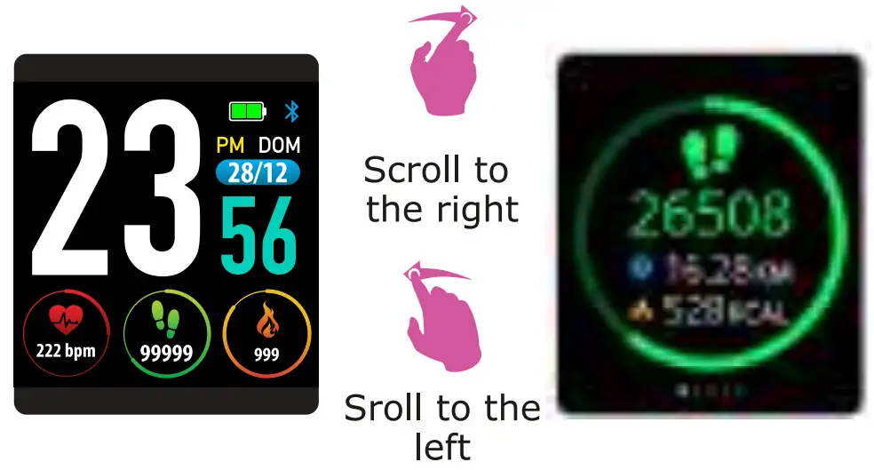 TECHMADE TM-STARK SN70 Stark Extreme Smartwatch - touch 1