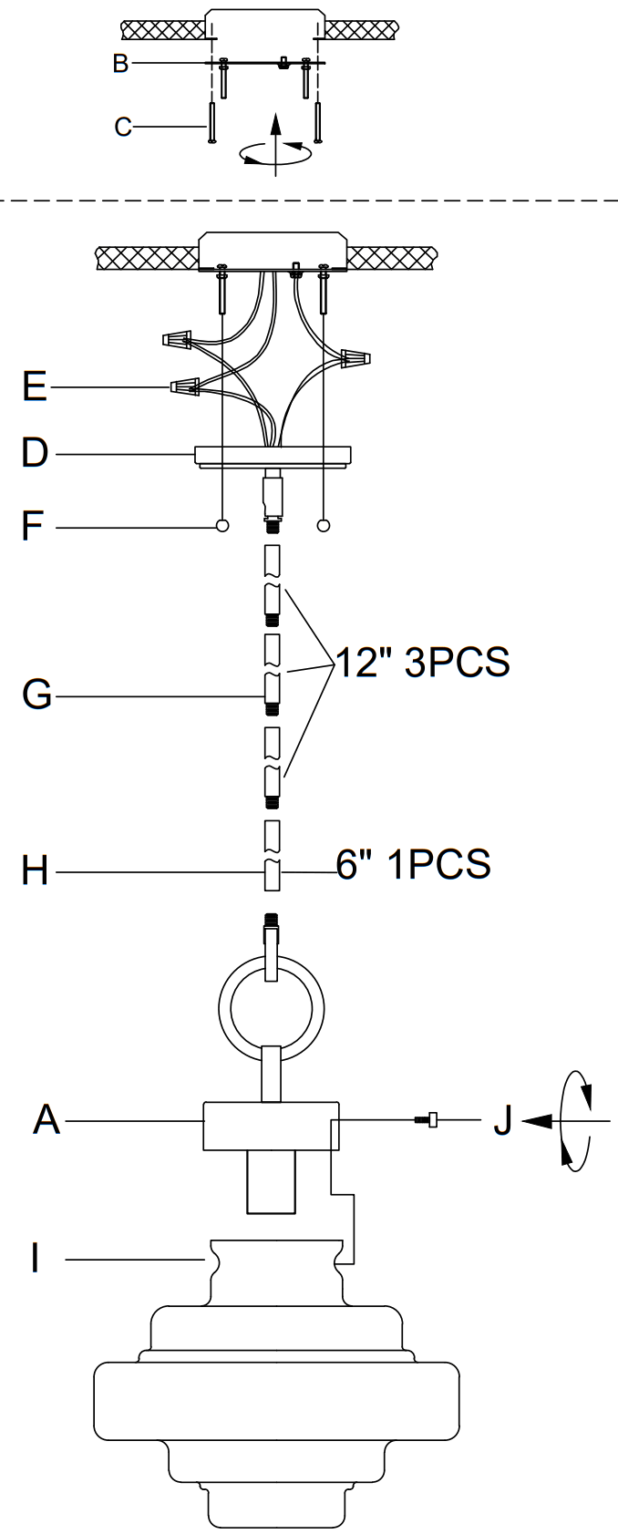 MAXIM 11122 Harbor 1 Light Pendant - FIGURE 11