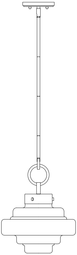 MAXIM 11122 Harbor 1 Light Pendant