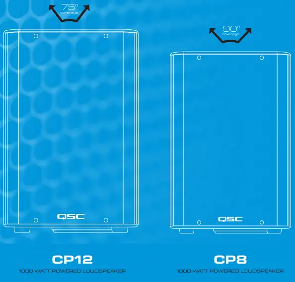QSC PAH0020445-000 CP Series Loudspeake -