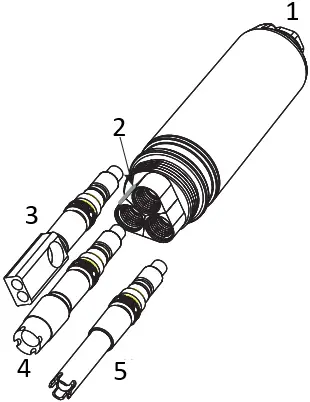 HANNA HI769828 Spare Galvanic DO Sensor A01