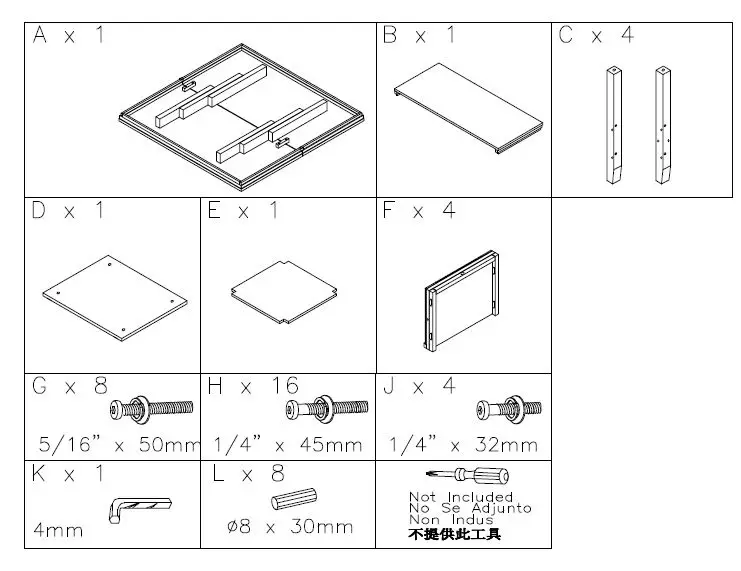 ASHLEY D59542 Furniture Flaybern Rect Drm Counter Ext Table-fig-1