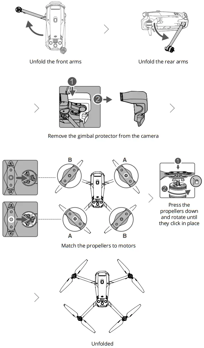 dji Mavic 3E Commercial Drone - Preparing the Aircraft