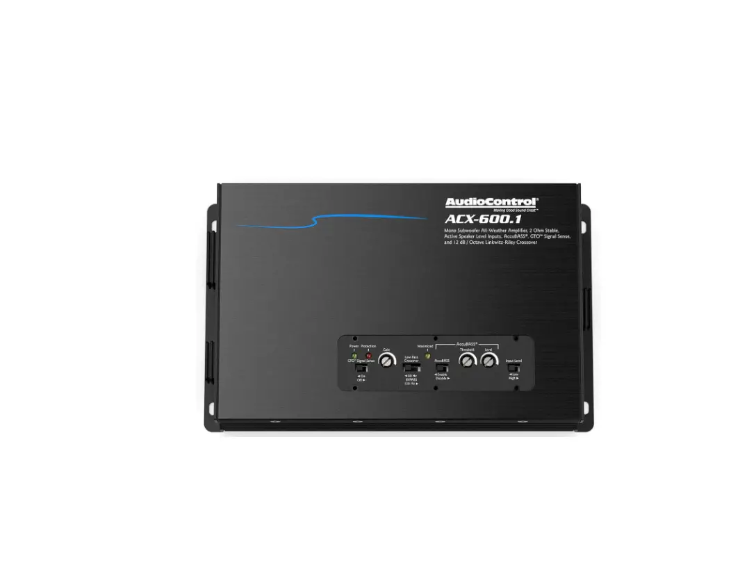 Audiocontrol Acx-600.1 Compact High Power All-weather Mono Amplifier User Guide