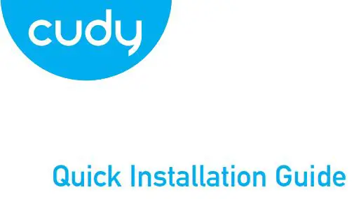 cudy AC1200 Mesh WiFi Extender Installation Guide