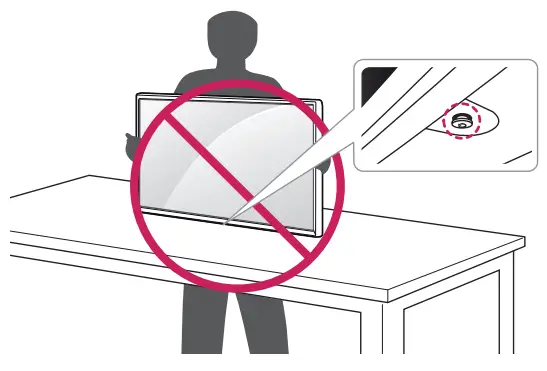 LG 24GN65R UltraGear LED Monitor - button to malfunction