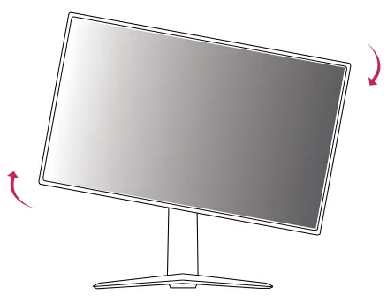 LG 24GN65R UltraGear LED Monitor - clockwise as shown