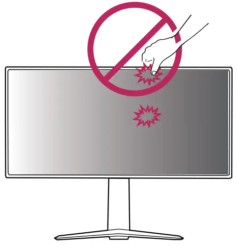 LG 24GN65R UltraGear LED Monitor - some of the pixels