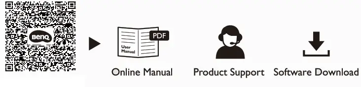 BenQ DN EX10R-EQ-V1 EX Series LCD Monitor - qr code