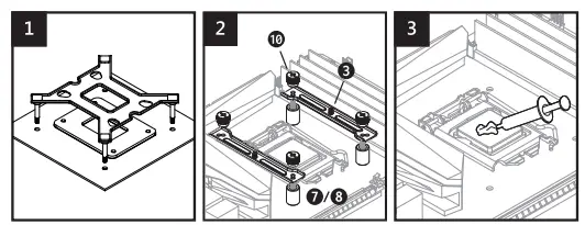 SILVER MONKEY SMX-CPUCRI-120 Crip Cooler - COOLING SYSTEM