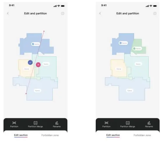 Recommended steps to
use APP