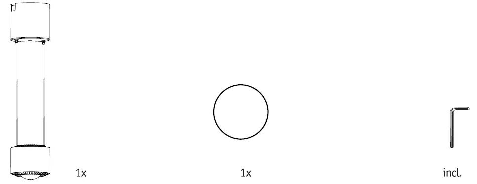 Paulmann 968.11 Pendant Aldan High-Voltage Rail System Light 1