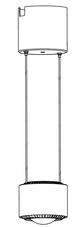 Paulmann 968.11 Pendant Aldan High-Voltage Rail System Light