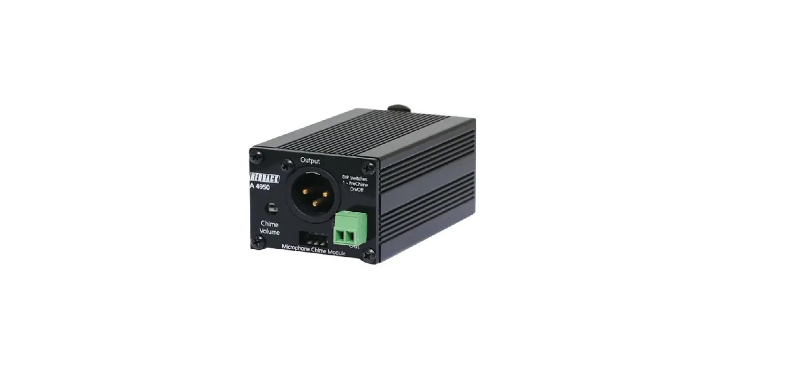 Redback A 4950 Paging Microphone Chime Module User Guide Redback A 4950 Paging Microphone Chime Module User Guide