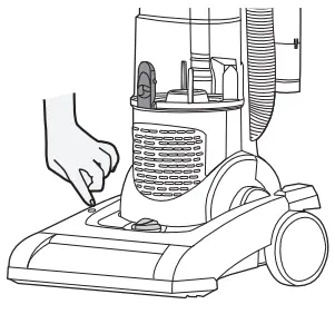 Hoover Vision One-Fi Bagless Upright Vacuum Cleaner VR81OF01-WIFI SETUP