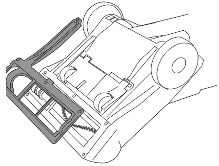 Hoover Vision One-Fi Bagless Upright Vacuum Cleaner VR81OF01- brush guard