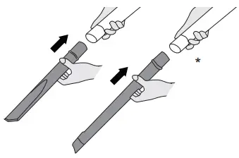 Hoover Vision One-Fi Bagless Upright Vacuum Cleaner VR81OF01-crevice tool 2