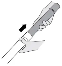 Hoover Vision One-Fi Bagless Upright Vacuum Cleaner VR81OF01-crevice tool