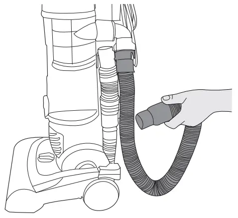 Hoover Vision One-Fi Bagless Upright Vacuum Cleaner VR81OF01- long stretch