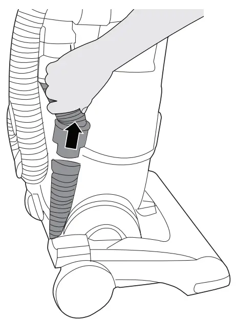 Hoover Vision One-Fi Bagless Upright Vacuum Cleaner VR81OF01- removed