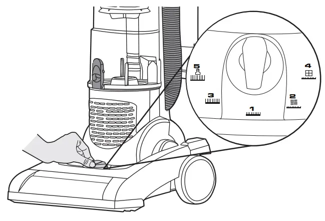 Hoover Vision One-Fi Bagless Upright Vacuum Cleaner VR81OF01-s