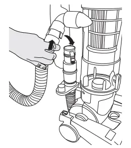 Hoover Vision One-Fi Bagless Upright Vacuum Cleaner VR81OF01- stretch hose