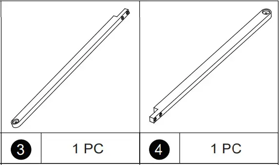 Kmart Timber Plant Stand Instruction - fig 2
