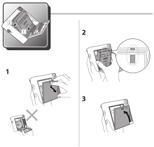 FUJIFILM CPL15B702-501 Instax Square SQ1 Instant Camera - 2