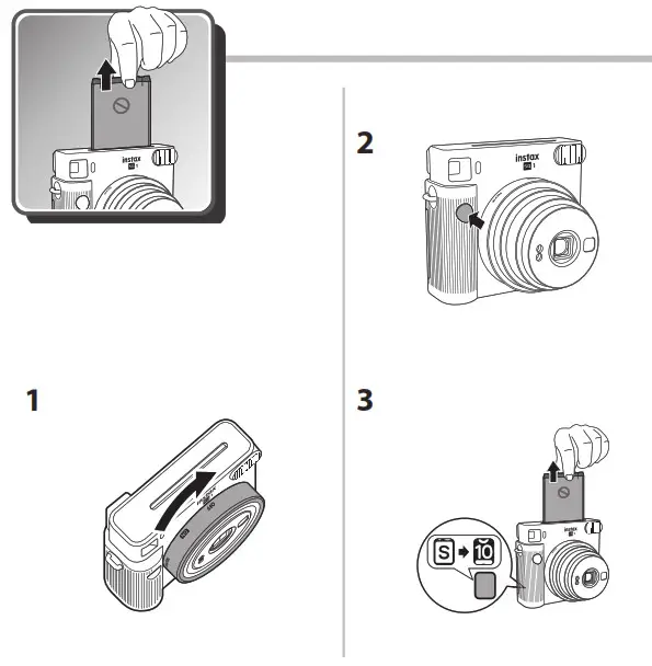 FUJIFILM CPL15B702-501 Instax Square SQ1 Instant Camera - 3