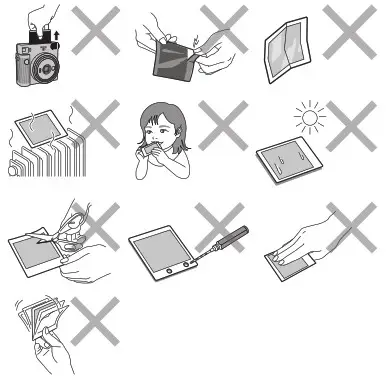 FUJIFILM CPL15B702-501 Instax Square SQ1 Instant Camera - Finished Photos