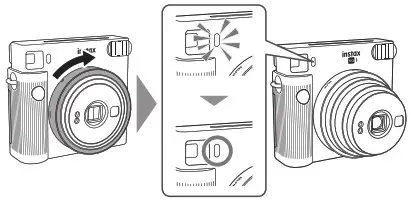 FUJIFILM CPL15B702-501 Instax Square SQ1 Instant Camera - Taking Pictures 1