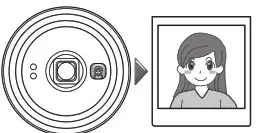 FUJIFILM CPL15B702-501 Instax Square SQ1 Instant Camera - Taking a picture of yourself 3