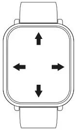 niceboy X-FIT Smart Watch - NAVIGATING THE WATCH