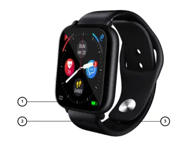 niceboy X-FIT Smart Watch - PACKAGE CONTENT