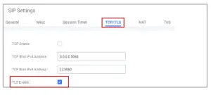 AIPHONE IXW-PBX PBX Interface - TLS Tab