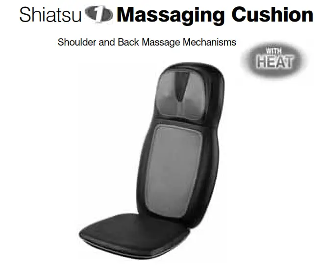 Shiatsu 1 Massaging Cushion with Heat