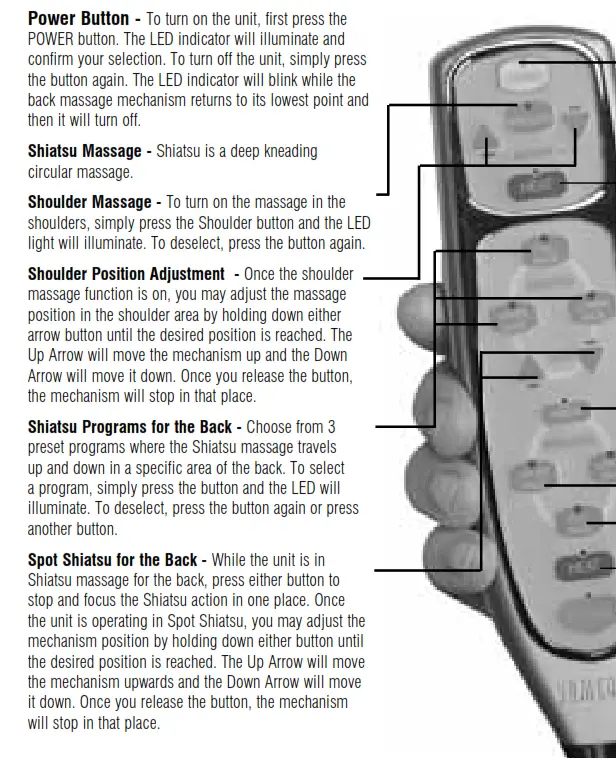 Shoulder and Back Massage Mechanism