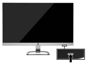 FIG 13 Turning on the monitor