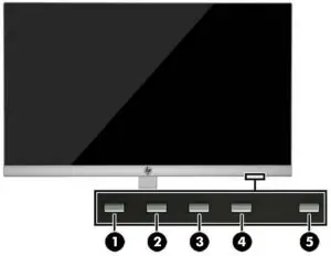 FIG 5 Front bezel controls