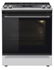 RANGES WITH CERAMIC COOKTOP