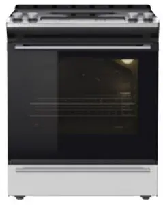 INDUCTION RANGE WITH CERAMIC COOKTOP