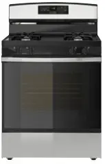RANGE WITH GAS COOKTOP