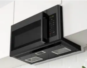 MICROWAVE OVENS WITH EXTRACTOR FAN