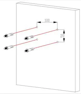 KRAMER K-CAM-USB Full HD Conference Camera-wall bracket