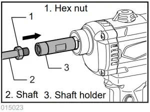 makita M6600 Electric Mixing Drill - figure 2