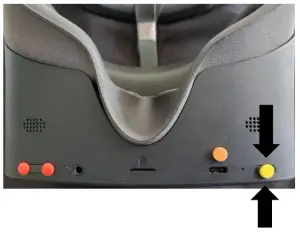 NuEyes E2+ Low Vision Wearable Glasses-off