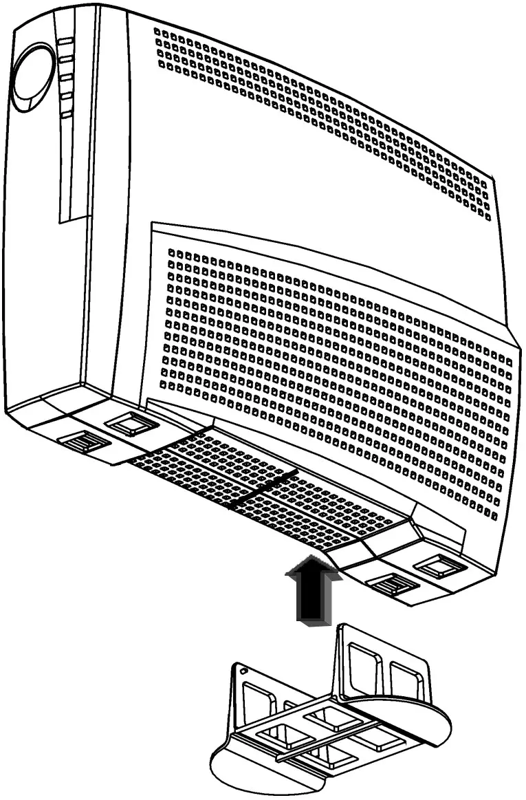 TOSHIBA PCX1100U DOCSIS Cable Modem - stand
