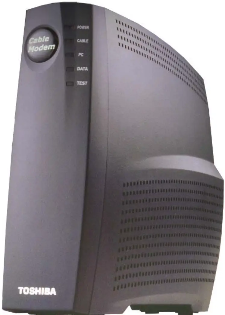 TOSHIBA PCX1100U DOCSIS Cable Modem