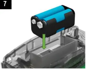 Brinsea CS020 ChickSafe Advance Automatic Chicken Coop Opener - battery holder